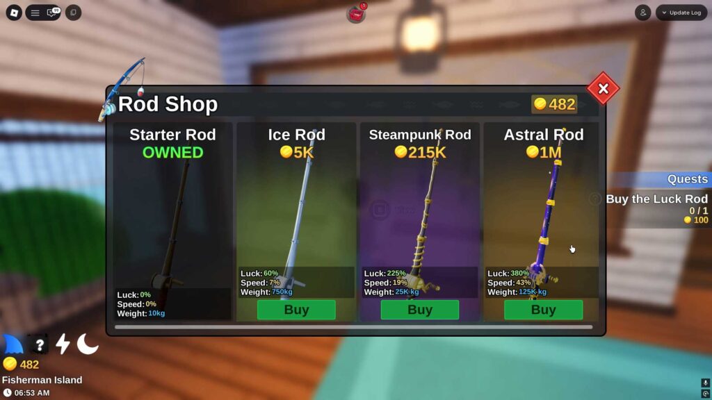 Steampunk Rod - Fish It